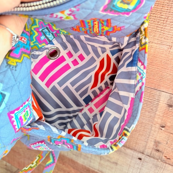 Vera Bradley Signature Print Carson (Retired) Shoulder/Crossbody Bag - Picture 10 of 12